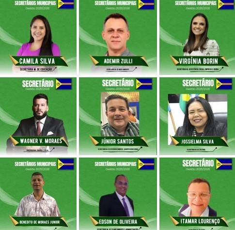 Prefeito Jonas Moraes apresenta equipe de governo para Poconé 
