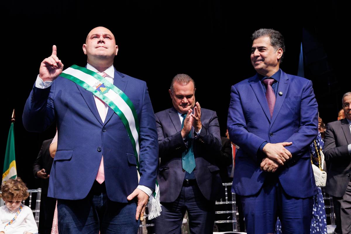 Abilio Brunini toma posse como prefeito de Cuiabá e reforça compromisso com a cidade 