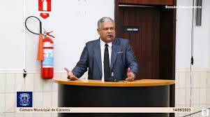 Negação é eleito novo presidente da Câmara de Cáceres com 8 votos