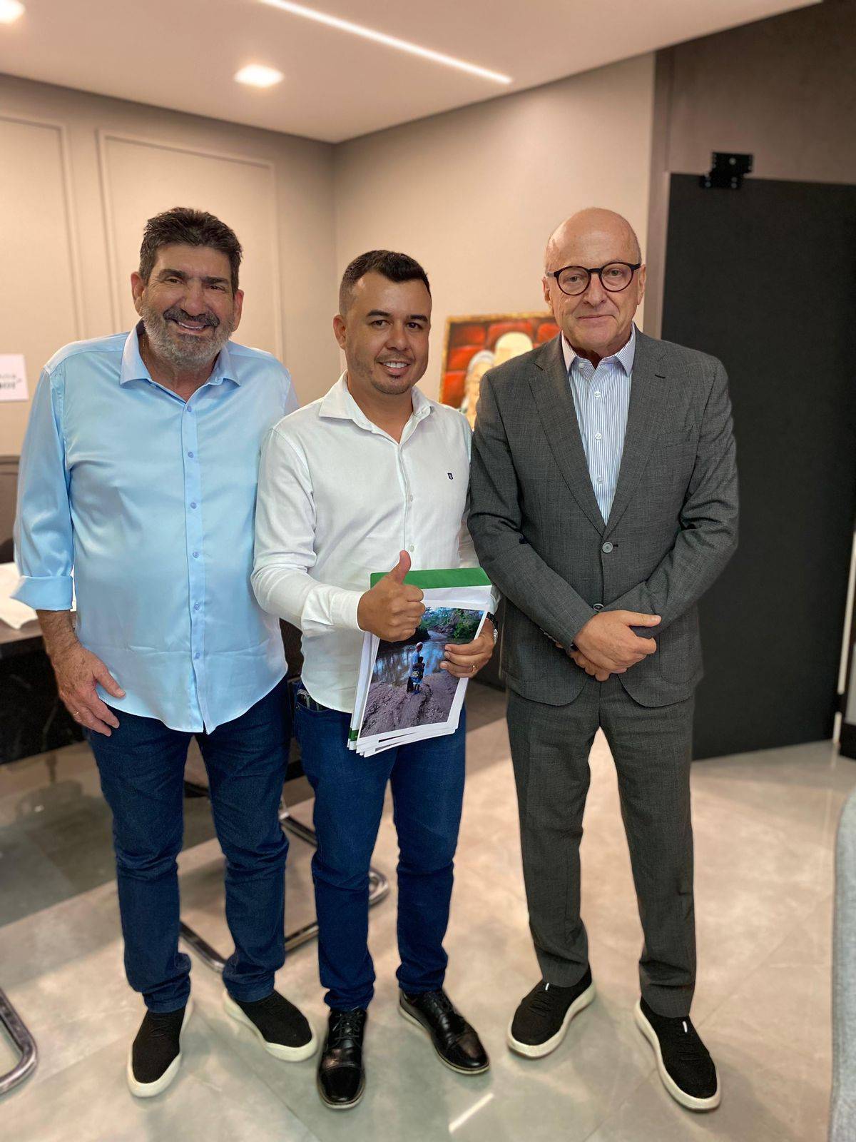 Vereador Rafael Silva é recebido por vice-governador e tem apoio de Dr. João para construir ponte na Comunidade de Abolição;<VIDEO>