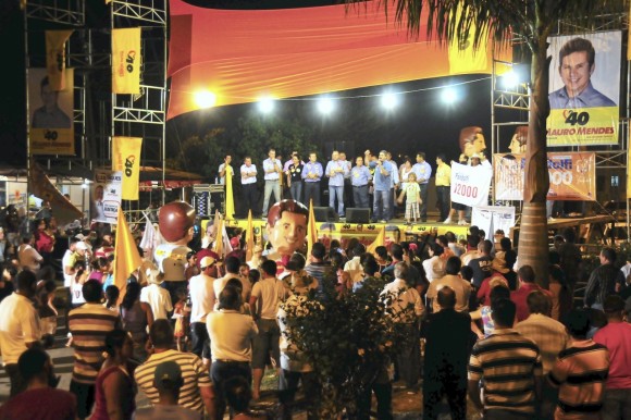 Vice de Mauro vê crescimento de candidatura no interior 