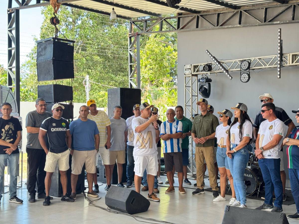 Prefeita Francieli e presidente Rafael Lima prestigiam evento esportivo em Leverger