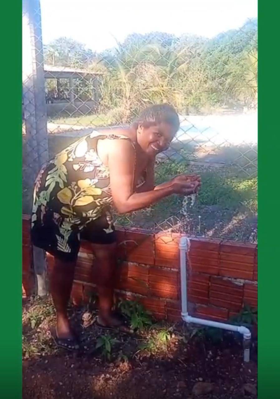 Gestão Francieli faz história na Comunidade Jardim dos Lagos ao levar rede de água às famílias;<VIDEO>