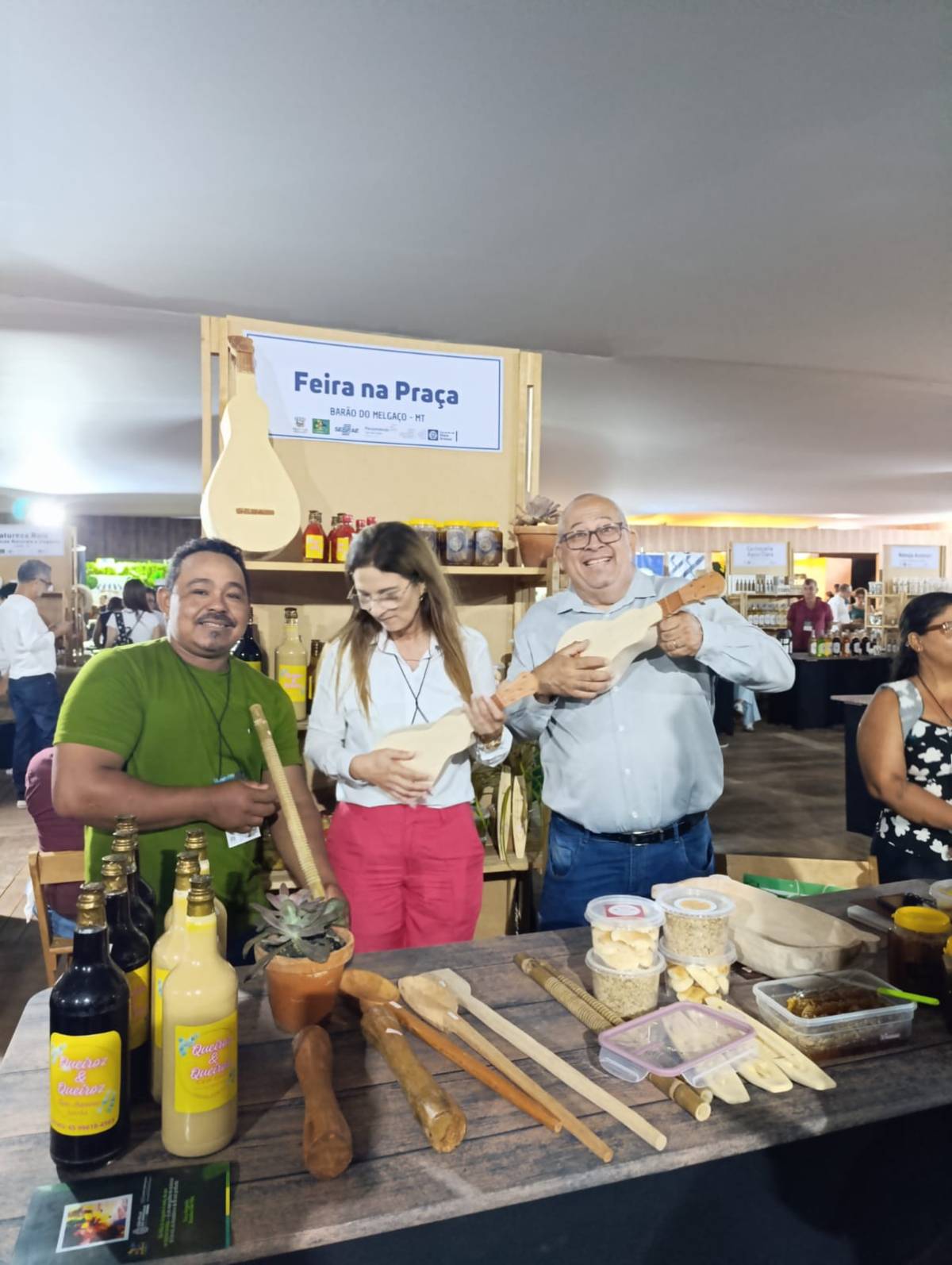 Prefeita Margareth usa estande e divulga Pantanal de Barão de Melgaço na Feira Internacional de Turismo