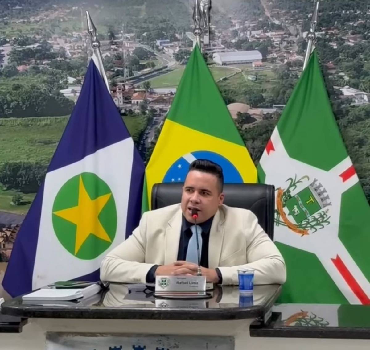  Presidente Rafael Lima faz balanço das ações do trabalho Legislativo no primeiro semestre;<VIDEO>