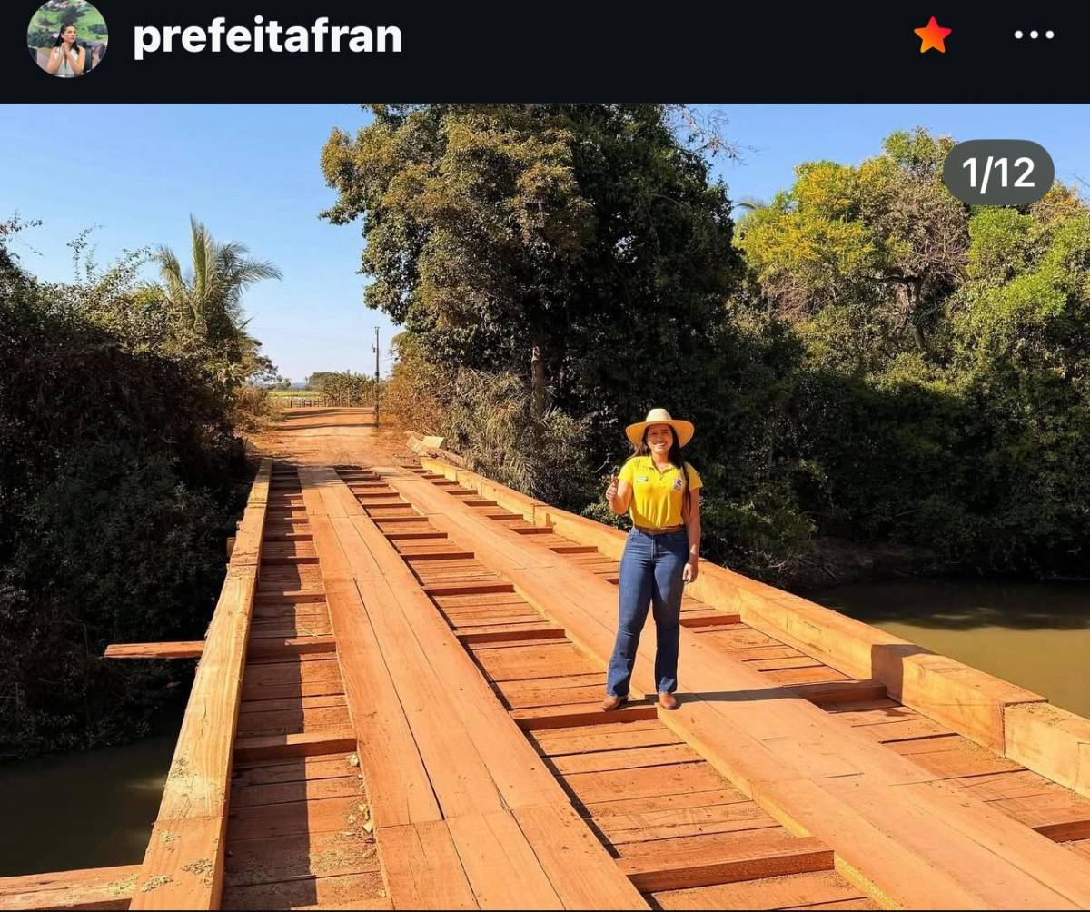 Prefeita Francieli, secretário Dudu e vereador Rafael Silva vistoriam obras de infraestrutura e de CRAS na zona rural do município