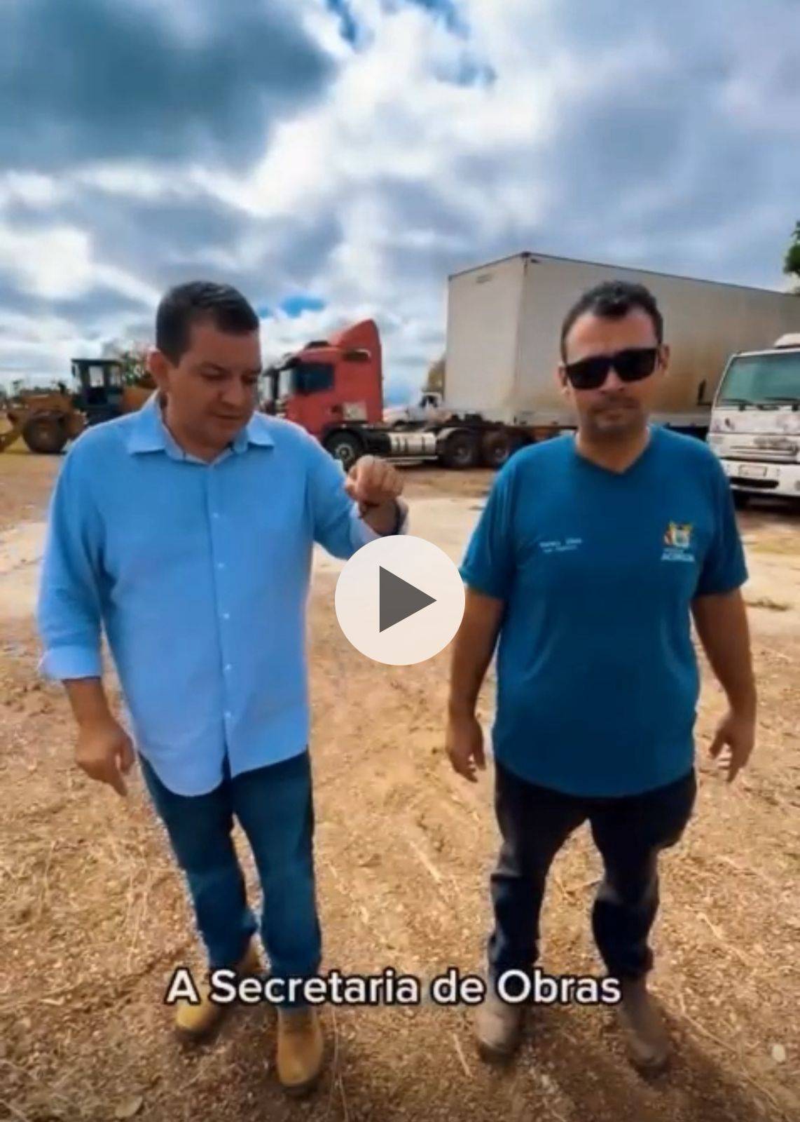 Prefeito Diego Taques transfere Secretaria de Obras de Acorizal para antiga sede da Empaer;<VIDEO>