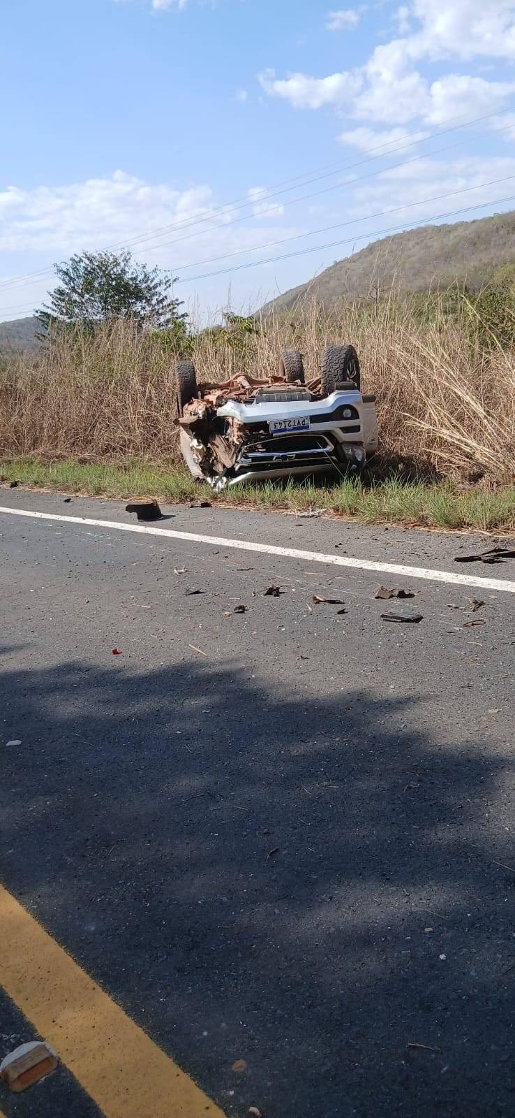 Perícia confirma que motorista de carro invadiu pista e acertou S10 com prefeita de Barão de Melgaço 