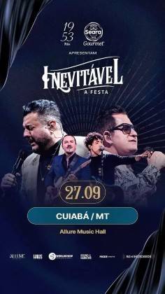 Programação cultural em Cuiabá reúne Bruno & Marrone, festival gastronômico e espetáculos