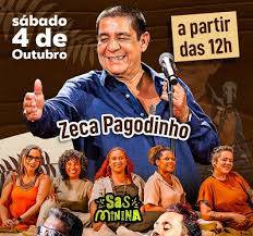 Com feijoada e samba raiz, Zeca Pagodinho traz a Cuiabá turnê de 40 anos