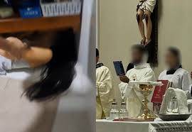 Mulher é flagrada traindo noivo com padre em cidade no interior de MT - <span class=