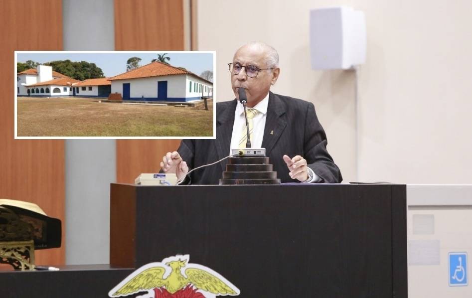 Fazenda de Júlio Campos localizada em Santo Antônio de Leverger vai a leilão para pagar dívida de campanha de 1.998