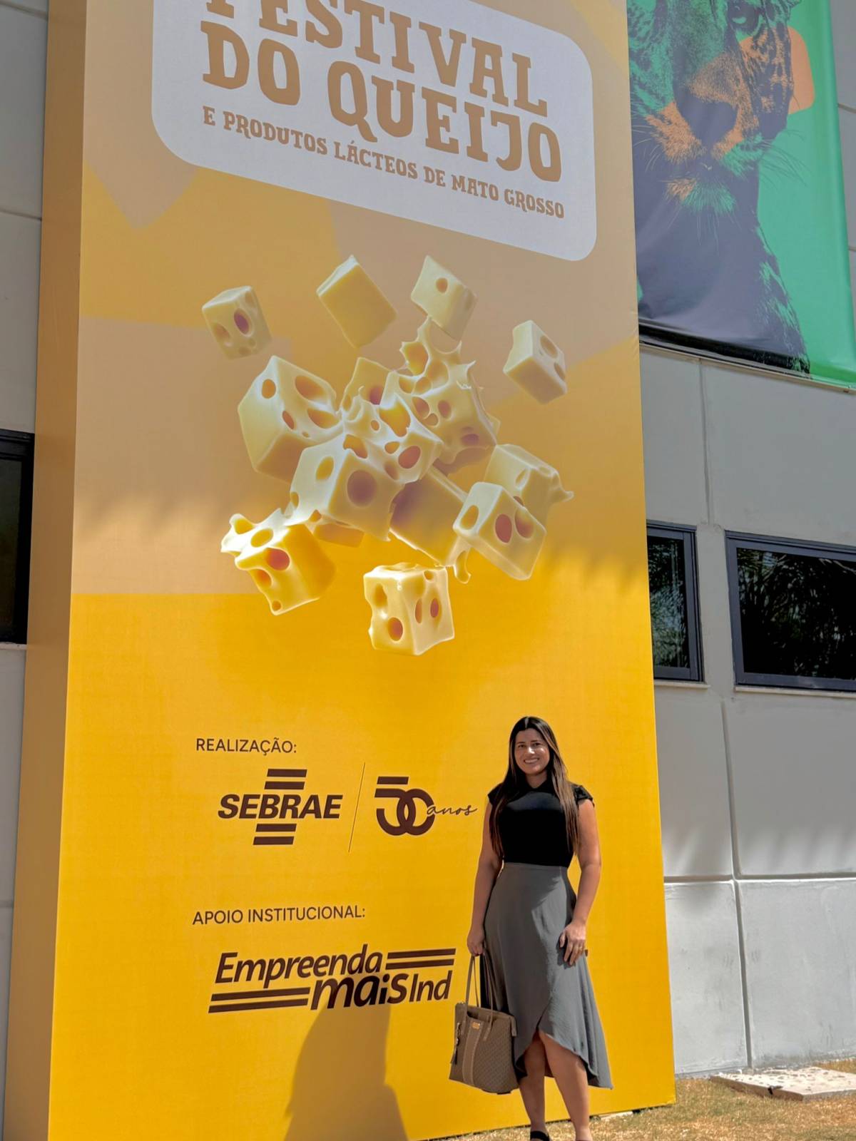 Prefeita Francieli participa de Festival do Queijo de Mato Grosso