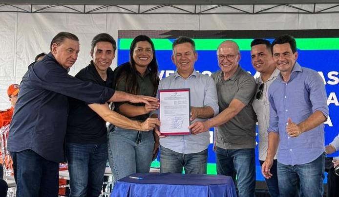 Prefeita Francieli e Rafael destacam inauguração de obras que marcam nova fase de desenvolvimento em Leverger 