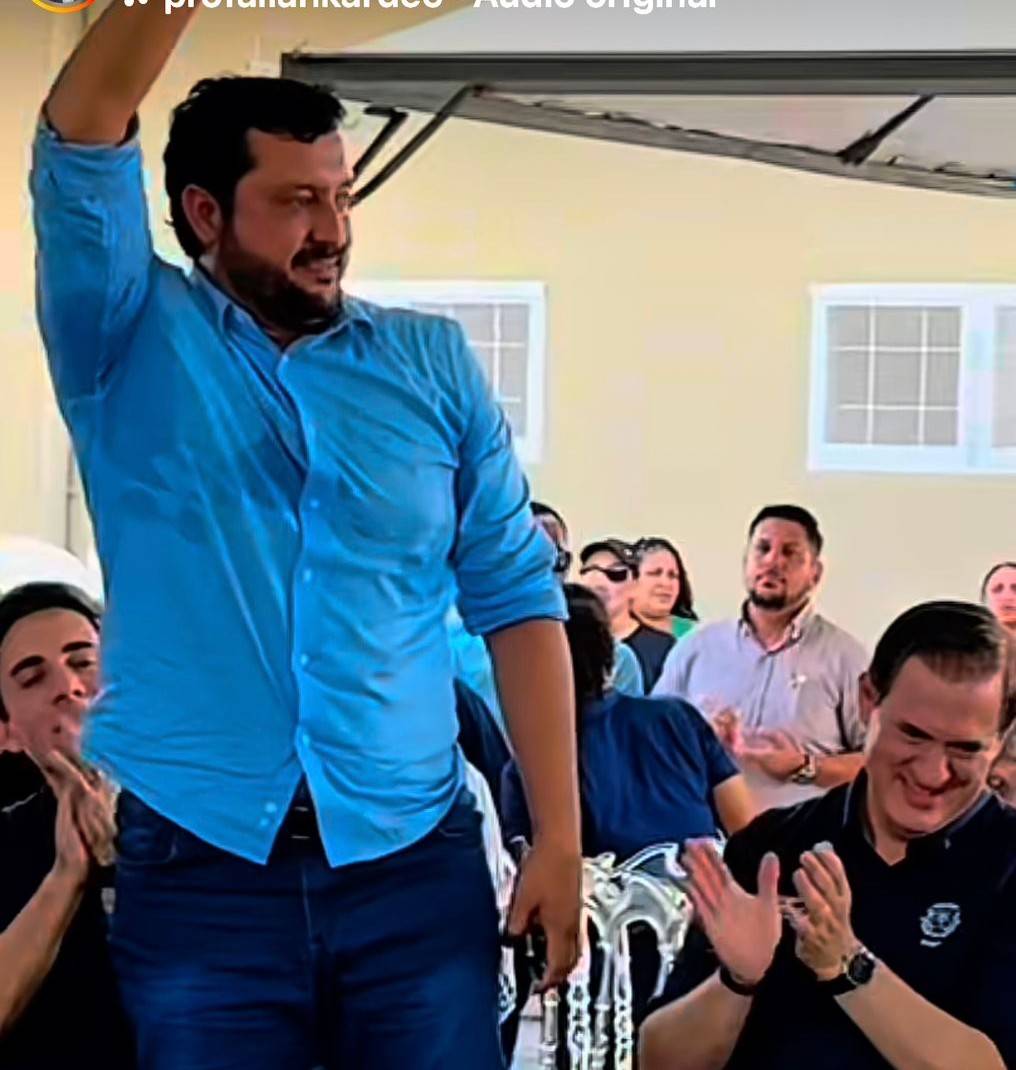 Secretário Professor Allan Kardec comemora inauguração da orla de Leverger <VIDEO>