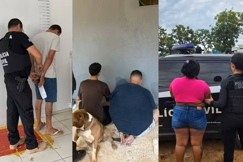 Megaoperação cumpre mais de 200 prisões contra facção que criou banco paralelo com dinheiro do tráfico em MT