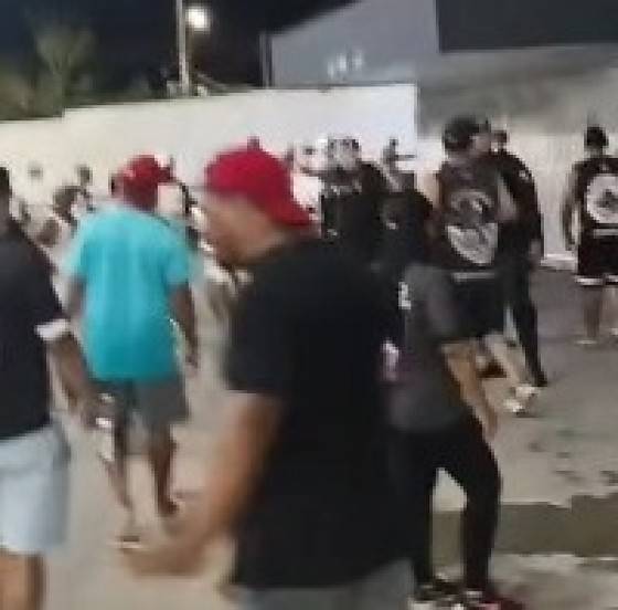 Clássico Mixto e Cuiabá tem briga generalizada e spray de pimenta <VIDEO>