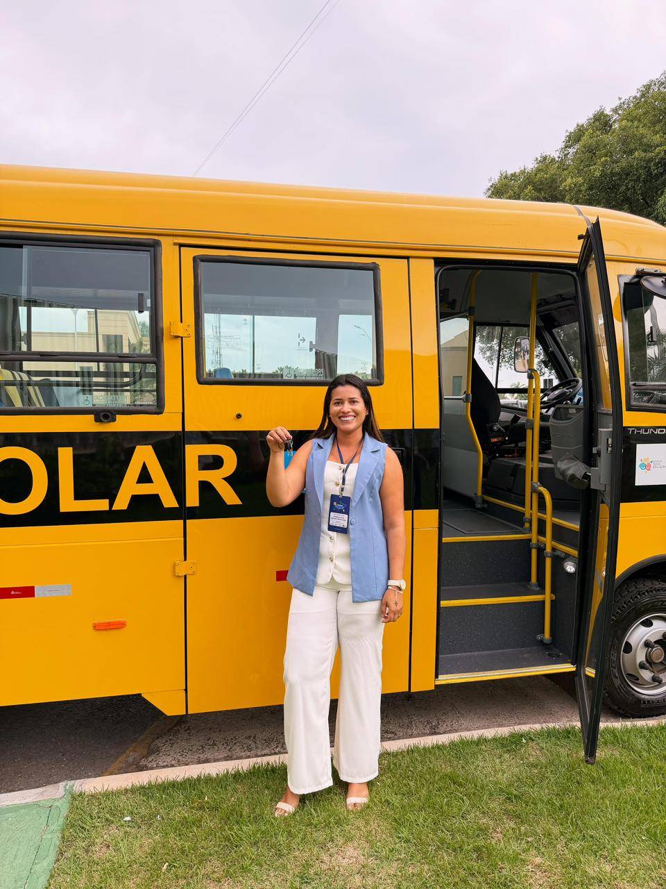 Leverger é contemplada com seis novos ônibus escolares durante o Fórum de Prefeitos pela Educação <VIDEO>