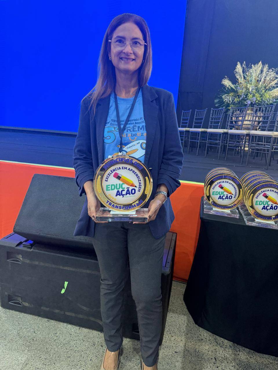 Sob gestão da prefeita Margareth, Barão de Melgaço é premiada por excelência na alfabetização; Veja Fotos