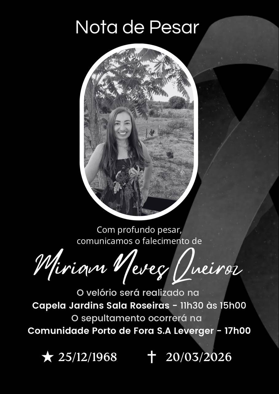 Família do vereador Rominho está de luto com a morte de sua irmã