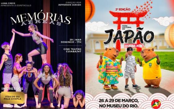 Do circo contemporâneo ao Oriente: veja o que fazer neste fim de semana