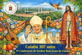Festa do Senhor Bom Jesus de Cuiabá terá cavalgada, pedal, romaria fluvial e despedida de Dom Mário