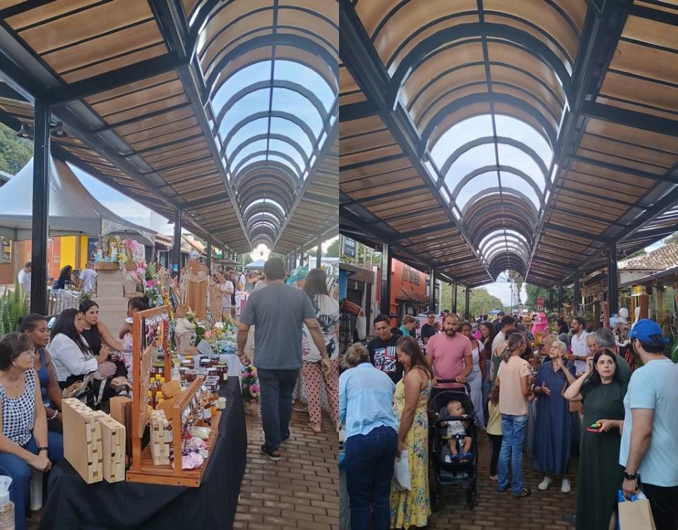 Chapada recebe nova edição da Feira da Rua Coberta com gastronomia, artesanato e música ao vivo
