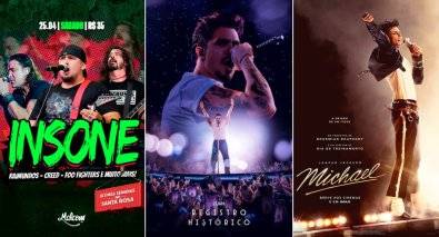 Luan Santana, balada anos 2000 e cinema agitam a cidade