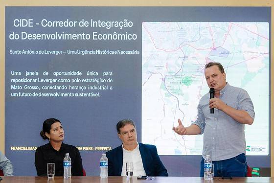 Max Russi garante emenda para criar Distrito Industrial em Santo Antônio de Leverger;<VIDEO>