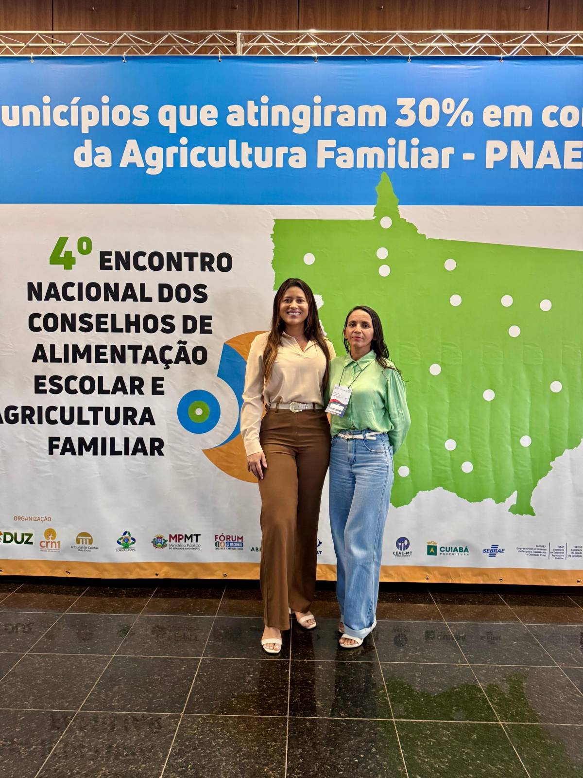 Município é destaque nacional em encontro sobre alimentação escolar e agricultura familiar