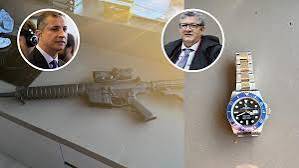 Polícia apreende armas e Rolex nas casas de Faissal Calil e de desembargador afastado