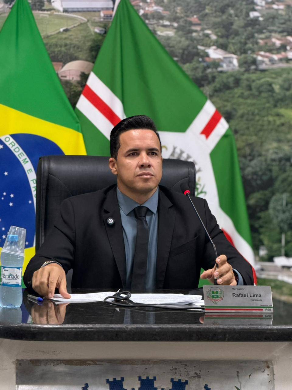 Presidente da Câmara destaca união entre os poderes durante sessão solene dos 126 anos de Santo Antônio de Leverger