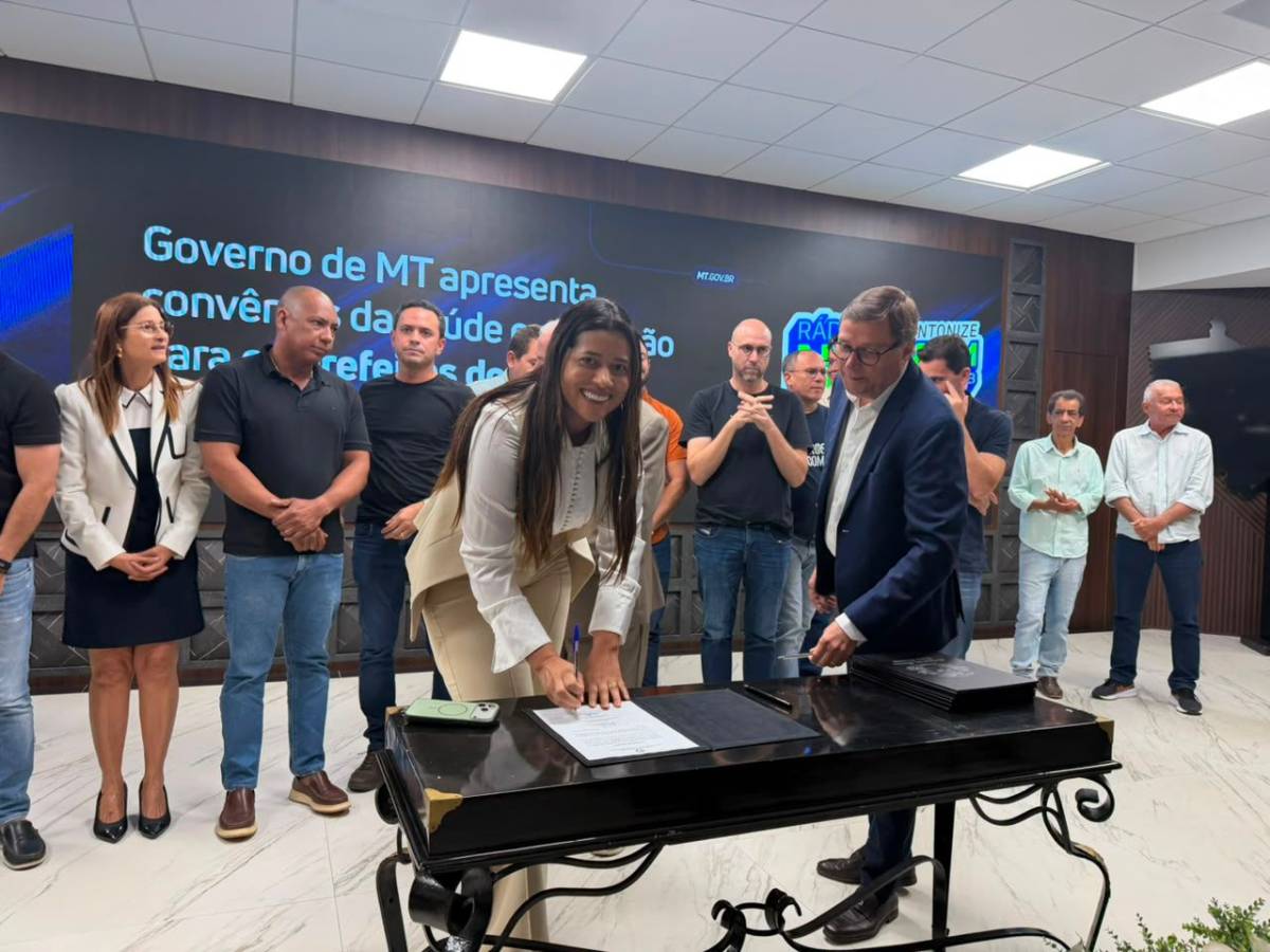 Prefeita Francieli garante R$ 1 milhão para pavimentação de ruas em parceria com o Governo de Mato Grosso