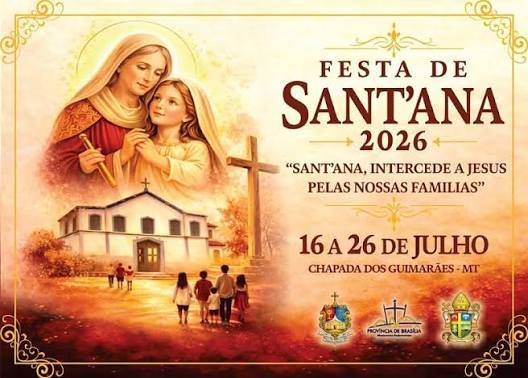 Festa de Sant'Ana 2026 terá dez dias de fé, tradição e programação social em Chapada