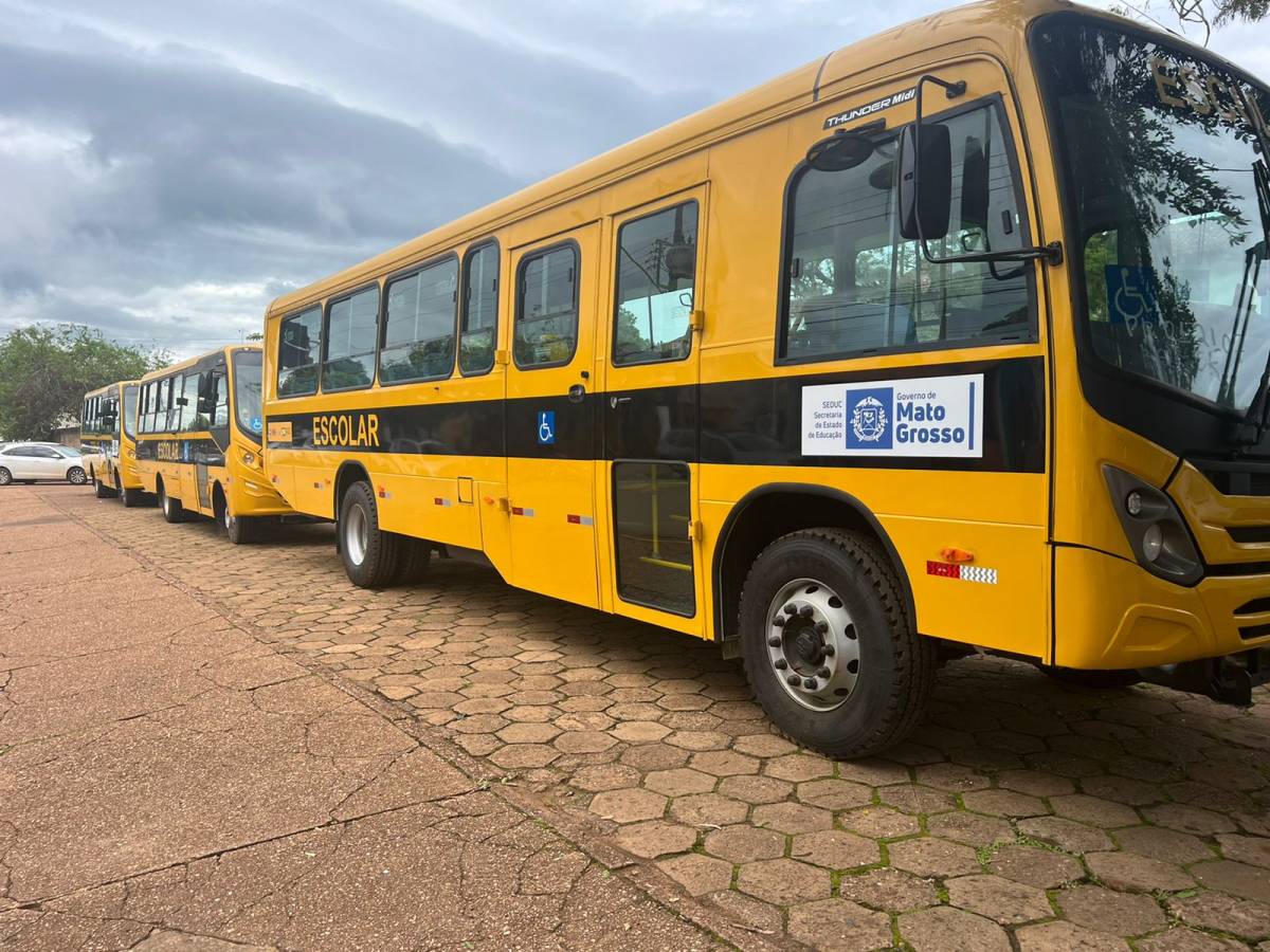 Frota do transporte escolar cresce 178% e Chapada dos Guimarães passa de 18 para 50 ônibus