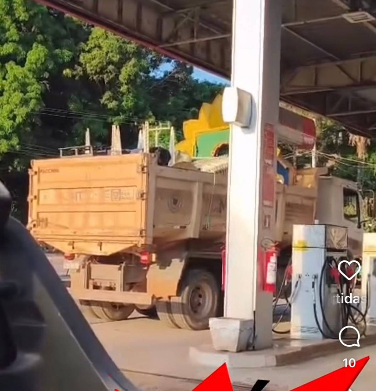 Prefeitura de Leverger pede correção de reportagem sobre uso de caminhão