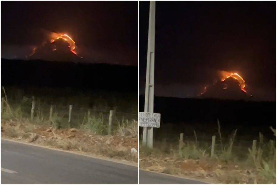 Santo Antônio declara emergência; Bombeiros atuam com aeronaves