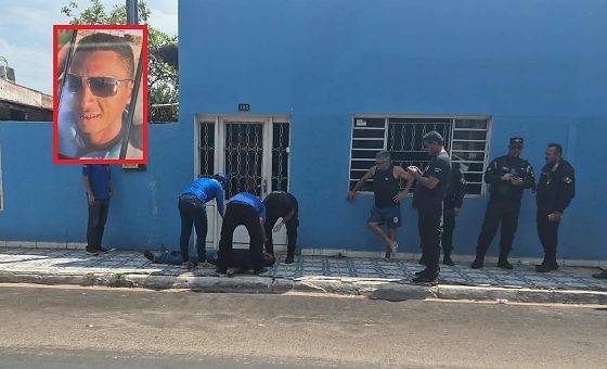 Homem foi morto por filho de vítima a caminho de julgamento por assassinato;<VIDEO>