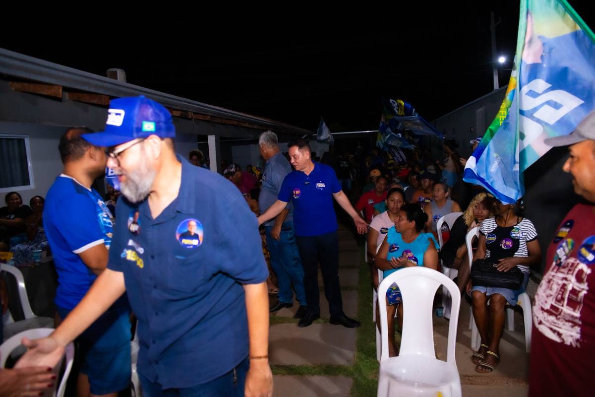 Dudu Moreira e Botelho reforçam compromisso com asfaltamento da Agrovila das Palmeiras, em Santo Antônio de Leverger