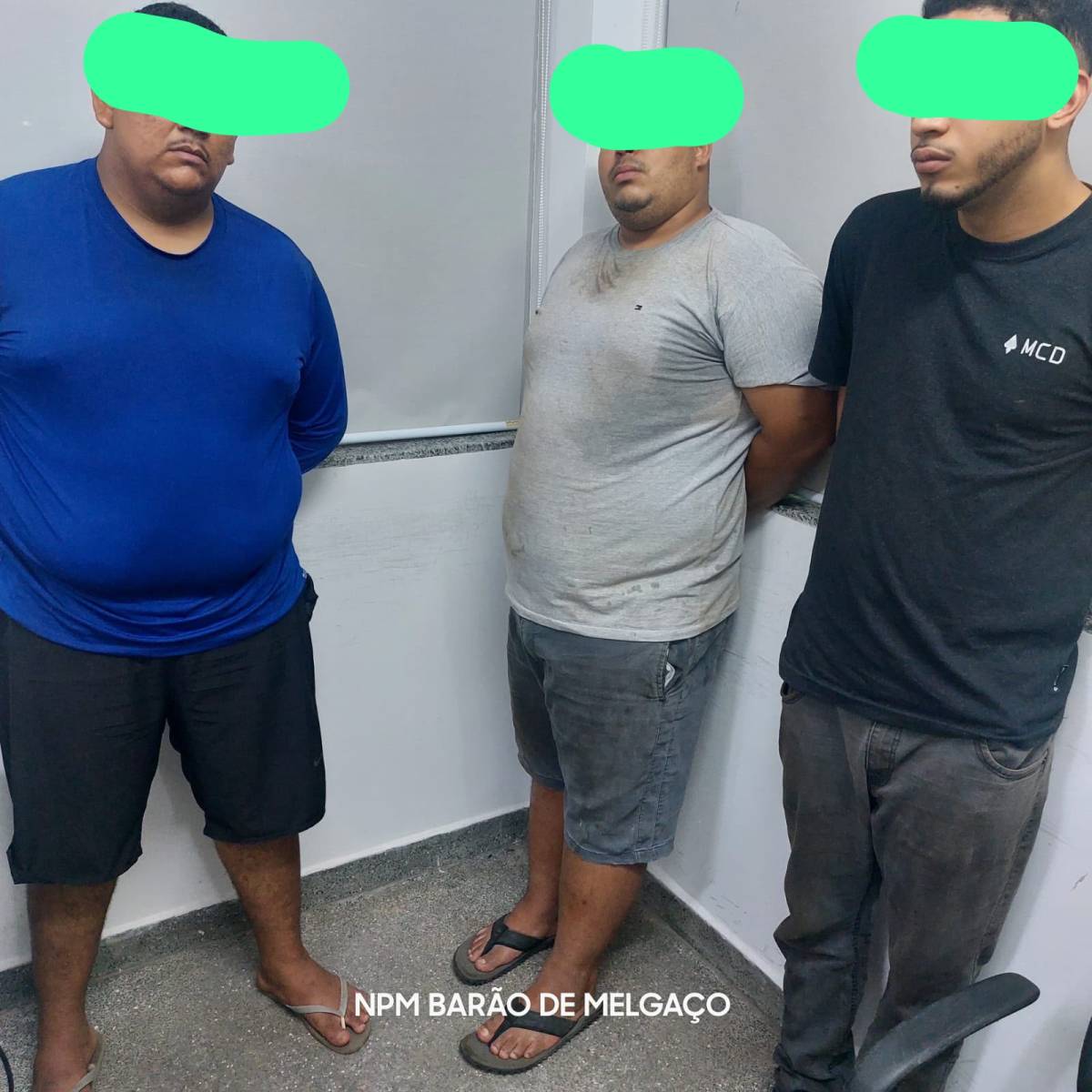Três homens são presos suspeitos de furtar transformador de energia em Mimoso - Veja fotos