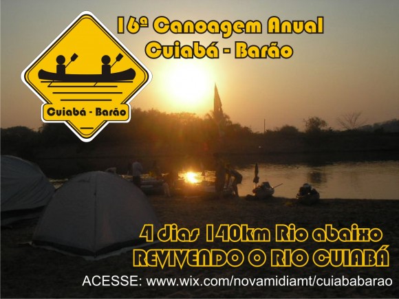 16ª Canoagem anual de 7 de Setembro, Cuiabá a Barão 