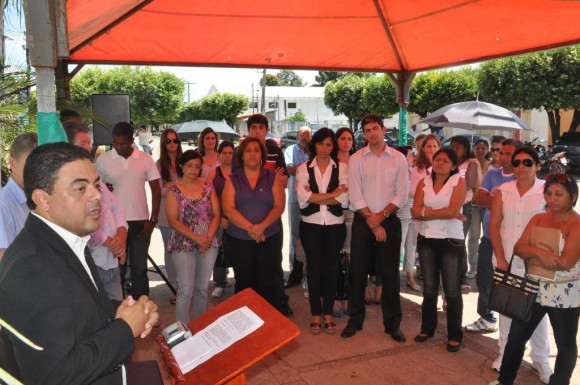 Áudio com o pronunciamento de Zenildo na entrega das viaturas