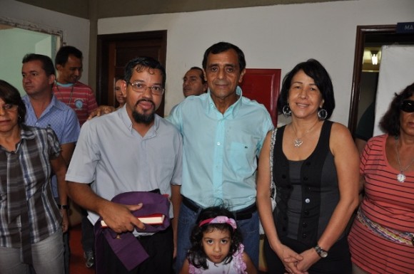 Ugo Padilha recebe Benção em comemoração ao seu aniversário