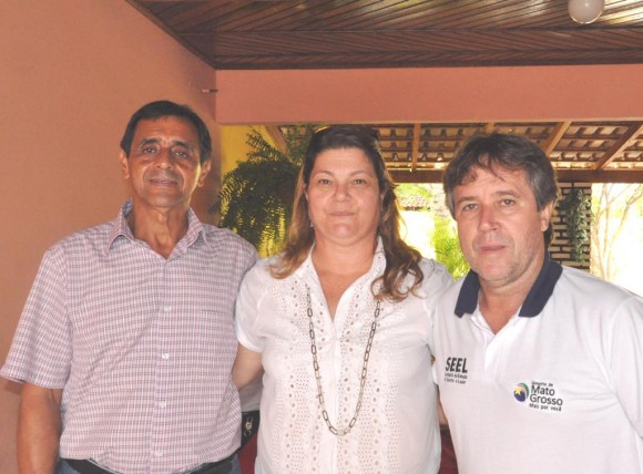 Secretária de Esportes de Rondonópolis é recebida por Ugo Padilha