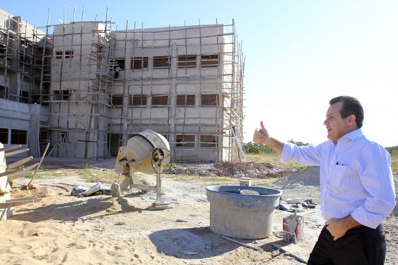 Hospital Universitário  uma das áreas de conflito de limites de Sto A