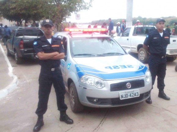 Policiamento garante sucesso do 5° Festival de Pesca de Barão 