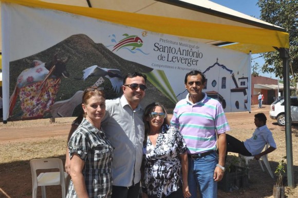 Ugo e secretários promovem ação de cidadania na área rural