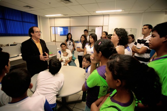 alunos da Varginha visitam a Assembléia Legislativa de Mato Grosso