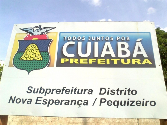 Cuiabá instala placa divisória e Santo Antônio apenas assiste