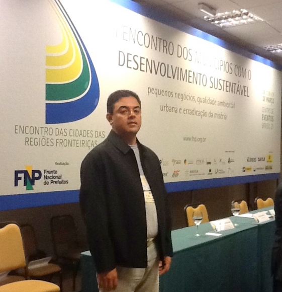 Prefeito de Livramento participa de Encontro de Municípios em Brasília